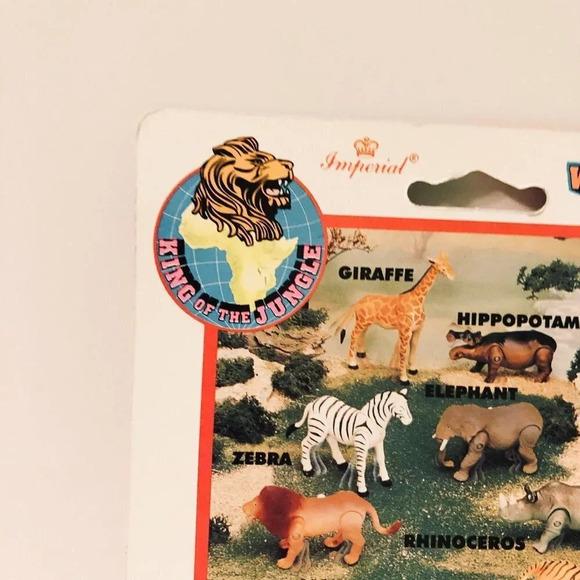 Vtg 1993 Imperial Wild Animal Tiger Wind Up Action Toy - Picture 10 of 15